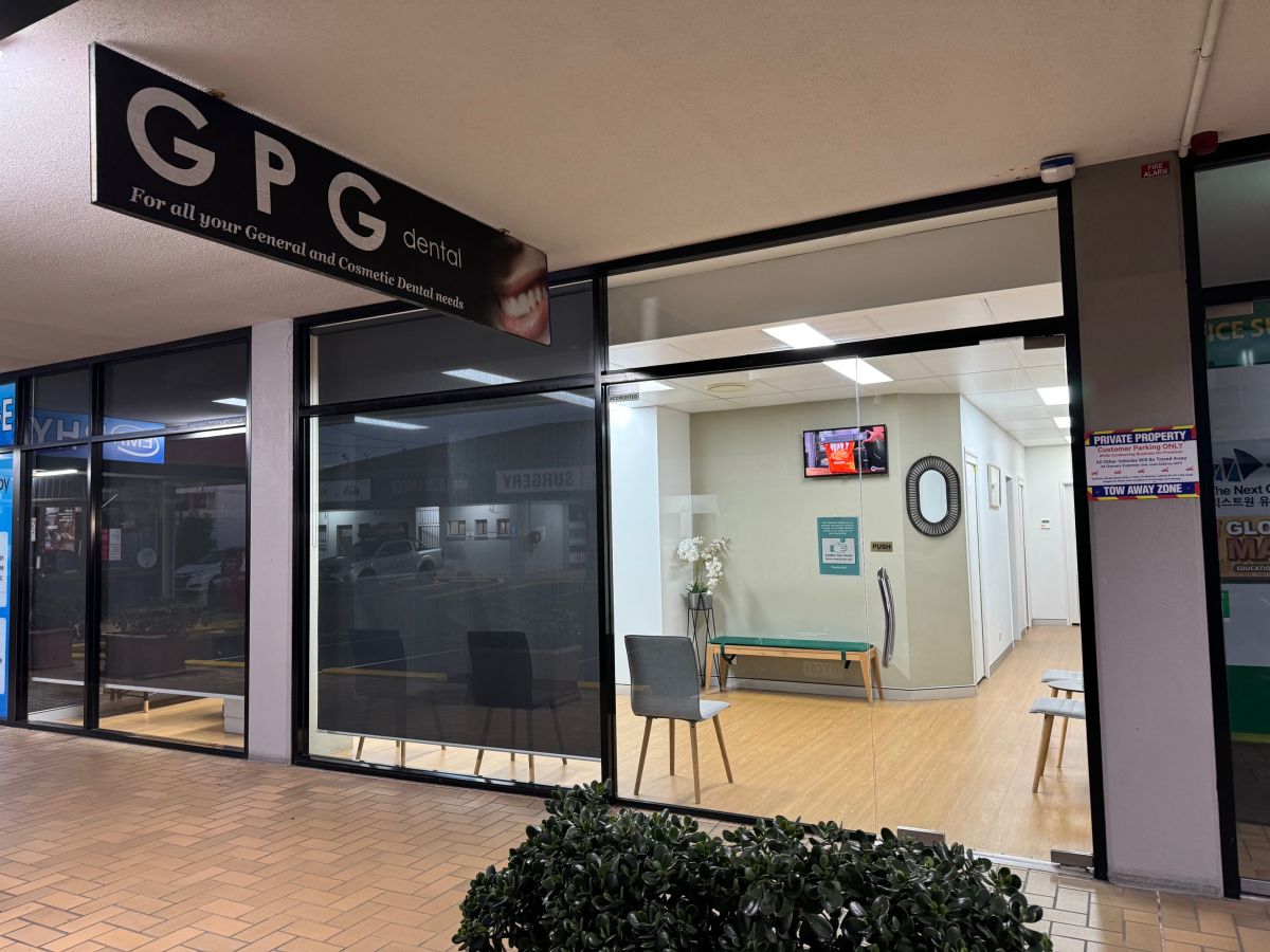GPG Dental 官網展示的診所入口