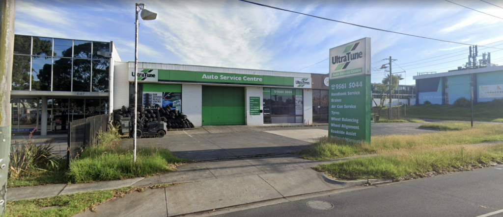 Ultra Tune Glen Waverley 门店外观