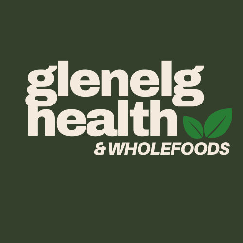 Glenelg Health & Wholefoods 品牌標識