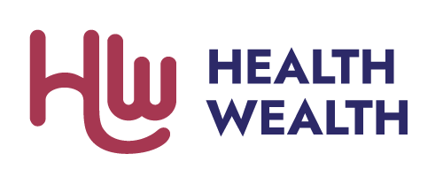 Health Wealth 品牌标识