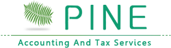 Pine Accounting and Tax Services 品牌标识