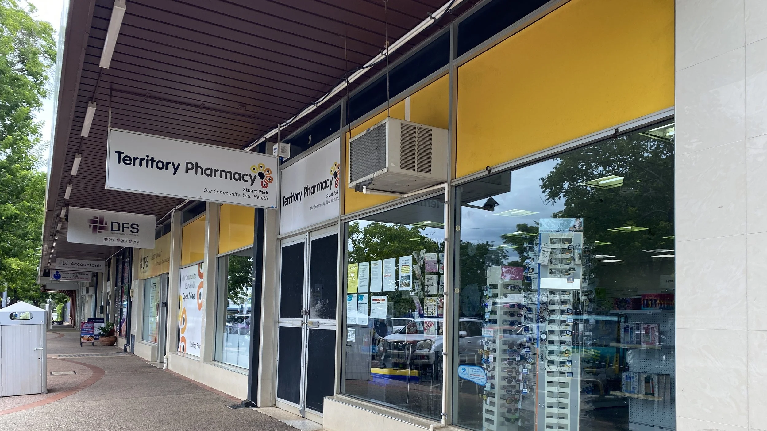 Territory Pharmacy Stuart Park 药房外观